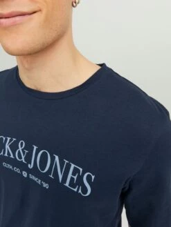 Jack & Jones T-shirts T-Shirt Homme Bleu / Bleu Clair 12 Jack & Jones T-shirts T-Shirt Homme Bleu / Bleu Clair -F4NT4STIC Soldes 5b3b785faf3dcd6170bee616bde39216