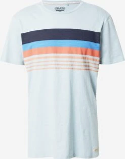 Blend T-shirts T-Shirt Homme Bleu Marine / Bleu Pastel / Bleu Clair