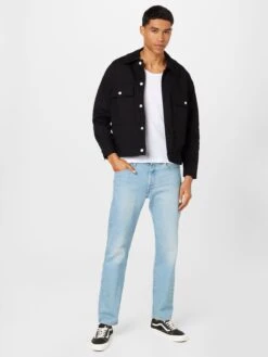 WEEKDAY Débardeurs T-Shirt Homme Noir / Blanc -F4NT4STIC Soldes 5f6966e161a4390fa57d82b9a3566144