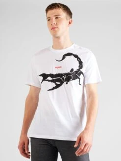 Hugo T-shirts T-Shirt Darpione Homme Blanc 9 Hugo T-shirts T-Shirt Darpione Homme Blanc -F4NT4STIC Soldes 621371c49b415d3934bad096418c11ee