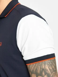 Polos T-Shirt Canfield Homme Marine -F4NT4STIC Soldes 6242491f712aabaf57a9534c39fd31c0