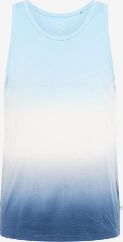 QS By S.Oliver Débardeurs T-Shirt Homme Marine / Bleu Clair