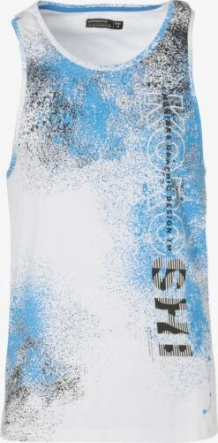 Koroshi Débardeurs T-Shirt Homme Bleu Clair