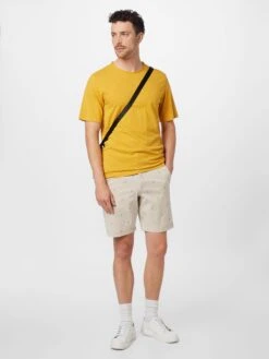 Jack & Jones T-shirts T-Shirt Basher Homme Jaune Dor -F4NT4STIC Soldes 72e2c950a9b5bc8eea4da9648c879037