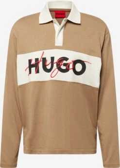 Hugo T-shirts à Manches Longues T-Shirt Dilvret Homme Sable