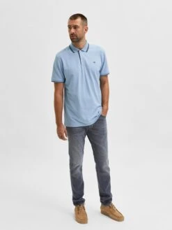 Selected Homme Polos T-Shirt Aze Homme Bleu Marine / Bleu Clair 11 Selected Homme Polos T-Shirt Aze Homme Bleu Marine / Bleu Clair -F4NT4STIC Soldes 7cf16d590ee6250c8c3e460fa3c0a6c2