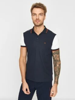 Polos T-Shirt Canfield Homme Marine -F4NT4STIC Soldes 7cf34f25d75c3d40b4ae401d3843571b