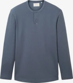 Tom Tailor T-shirts à Manches Longues T-Shirt Homme Bleu-gris