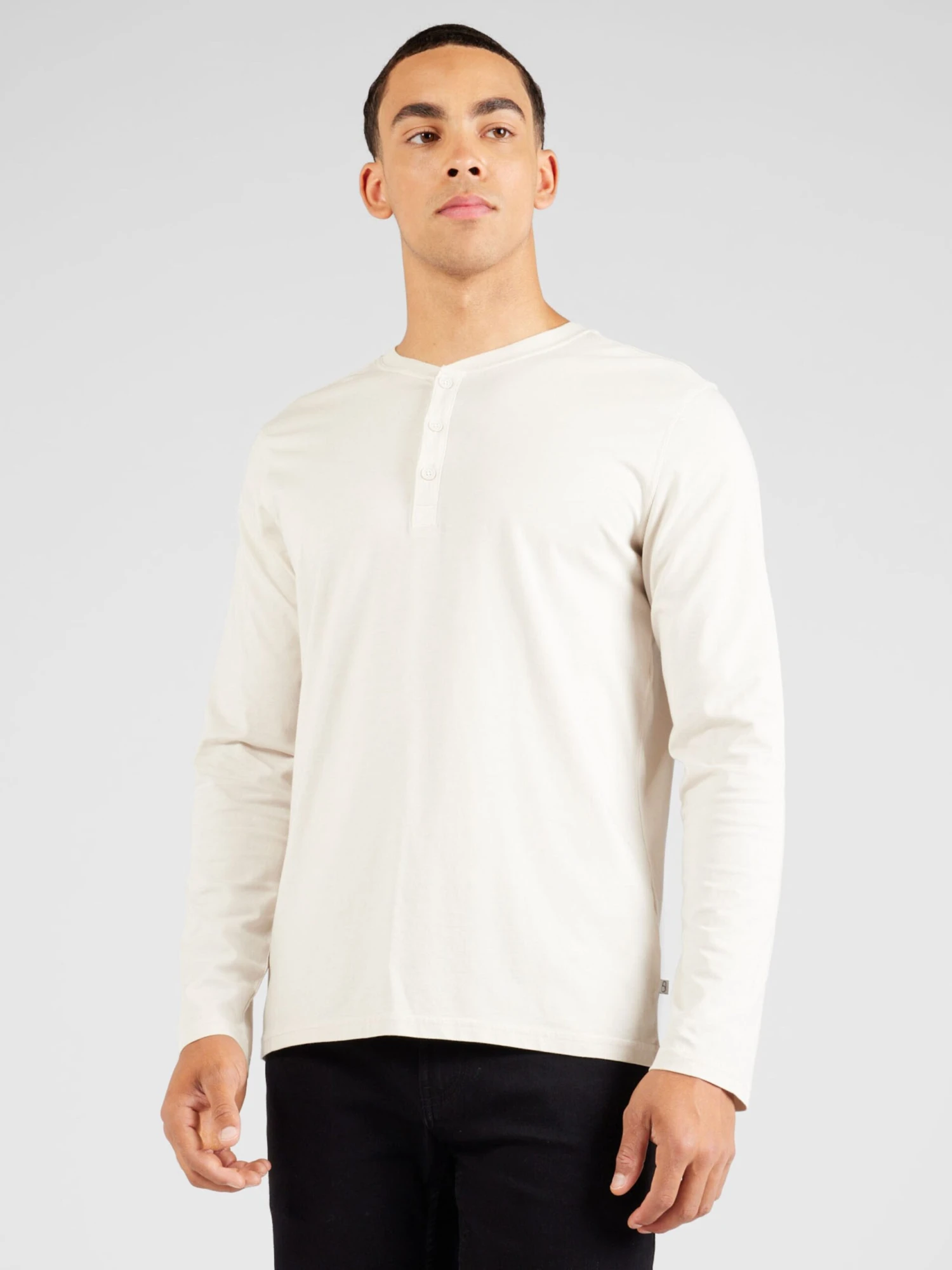 QS By S.Oliver T-shirts à Manches Longues T-Shirt Homme Beige 4 QS By S.Oliver T-shirts à Manches Longues T-Shirt Homme Beige – Image 2