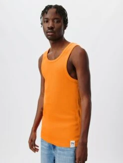 Débardeurs T-Shirt Finn Homme Orange -F4NT4STIC Soldes 8432b1f13777675692e7c188d3efa140