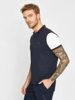 Polos T-Shirt Canfield Homme Marine -F4NT4STIC Soldes 86eb4536029d62bc6847c1dbe7fabd9f