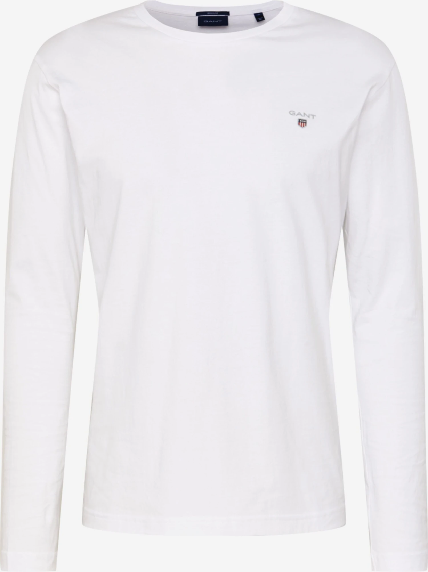 Gant T-shirts à Manches Longues Coupe Regular T-Shirt Homme Blanc 3 Gant T-shirts à Manches Longues Coupe Regular T-Shirt Homme Blanc