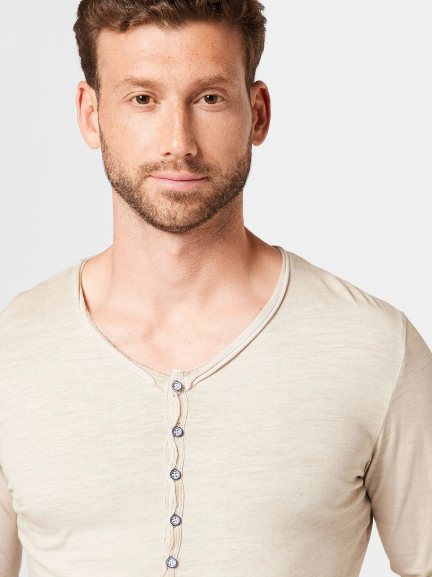 Key Largo T-shirts à Manches Longues Coupe Regular T-Shirt Homme Mastic 4 Key Largo T-shirts à Manches Longues Coupe Regular T-Shirt Homme Mastic – Image 2