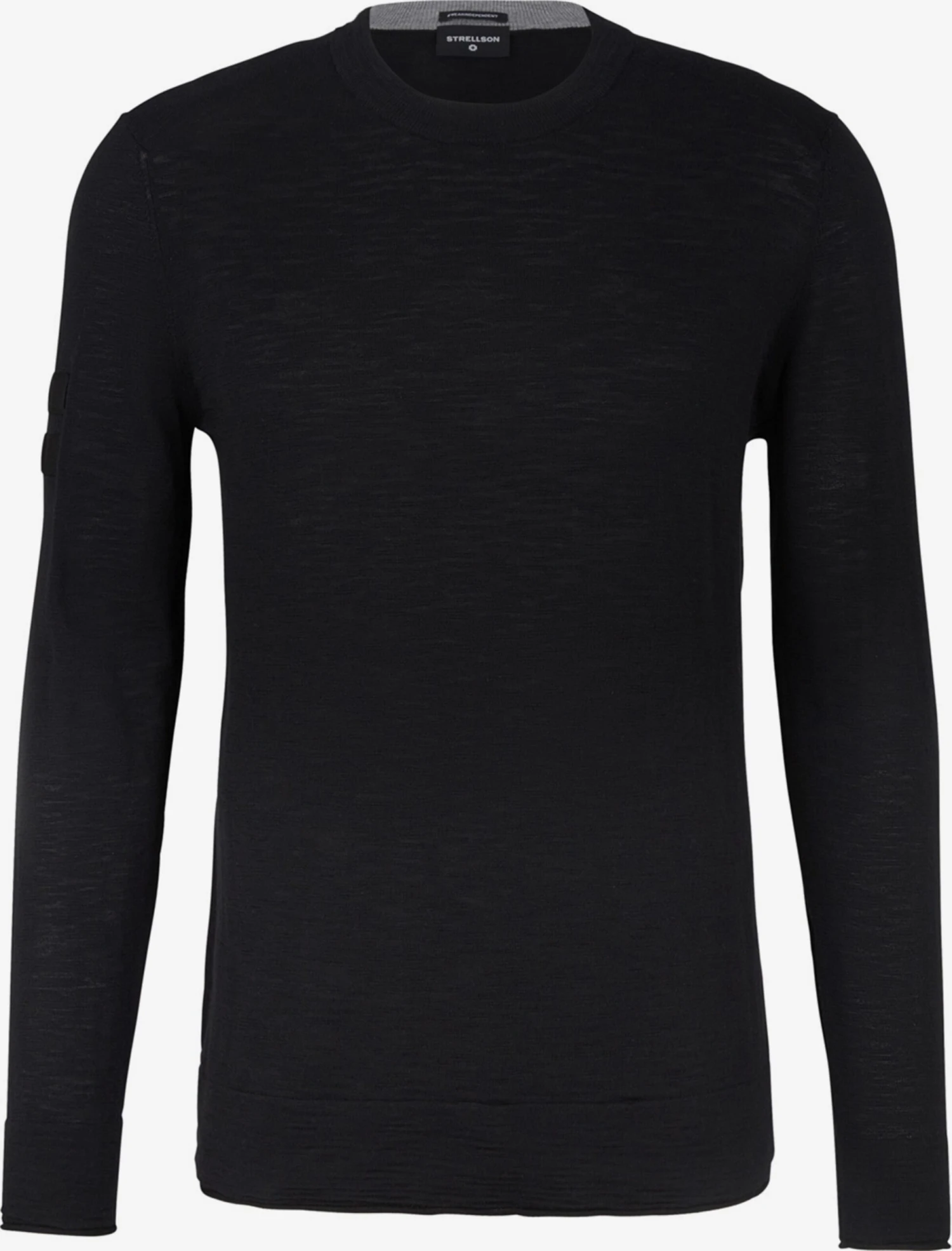 Strellson T-shirts à Manches Longues T-Shirt Albany Homme Noir 4 Strellson T-shirts à Manches Longues T-Shirt Albany Homme Noir – Image 2