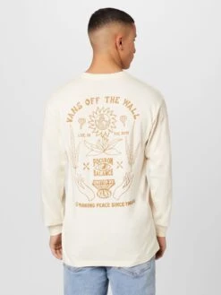 Vans T-shirts à Manches Longues T-Shirt MAKING PEACE Homme Blanc -F4NT4STIC Soldes 8eb1f35c3054483b7bad01a48132b0b0