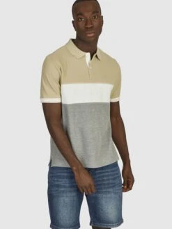 Polos T-Shirt Homme Sable / Gris -F4NT4STIC Soldes 91b8e71278d080dfcf39b3ce5e1f4519