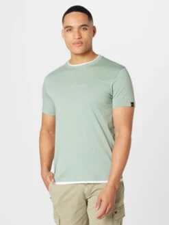 Alpha Industries T-shirts T-Shirt Homme Menthe -F4NT4STIC Soldes 92c512b5d7f3032cb6b4cb2eee3e28d7