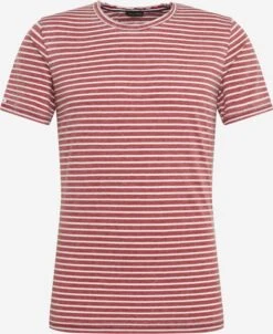 Key Largo T-shirts Coupe Regular T-Shirt MT DANIEL Round Homme Rouge
