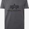 Alpha Industries T-shirts T-Shirt Homme Gris Foncé -F4NT4STIC Soldes 9ae825abdfeeb65fa134a7dff18e00be