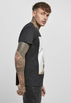 Mister Tee T-shirts Coupe Regular T-Shirt Baby Yoda Good Side Homme Noir -F4NT4STIC Soldes 9b8d58a88bb7b9eb26baca1ab2ff7a67