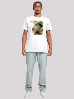 F4NT4STIC T-shirts T-Shirt David Bowie Outside Album Cover Homme Blanc -F4NT4STIC Soldes 9bdd23d082beffc1486860d92f805116