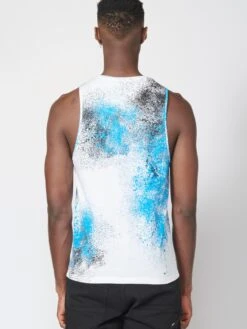 Koroshi Débardeurs T-Shirt Homme Bleu Clair -F4NT4STIC Soldes 9d3ddc1ae5d2a36663f97e83dcd9b7f3