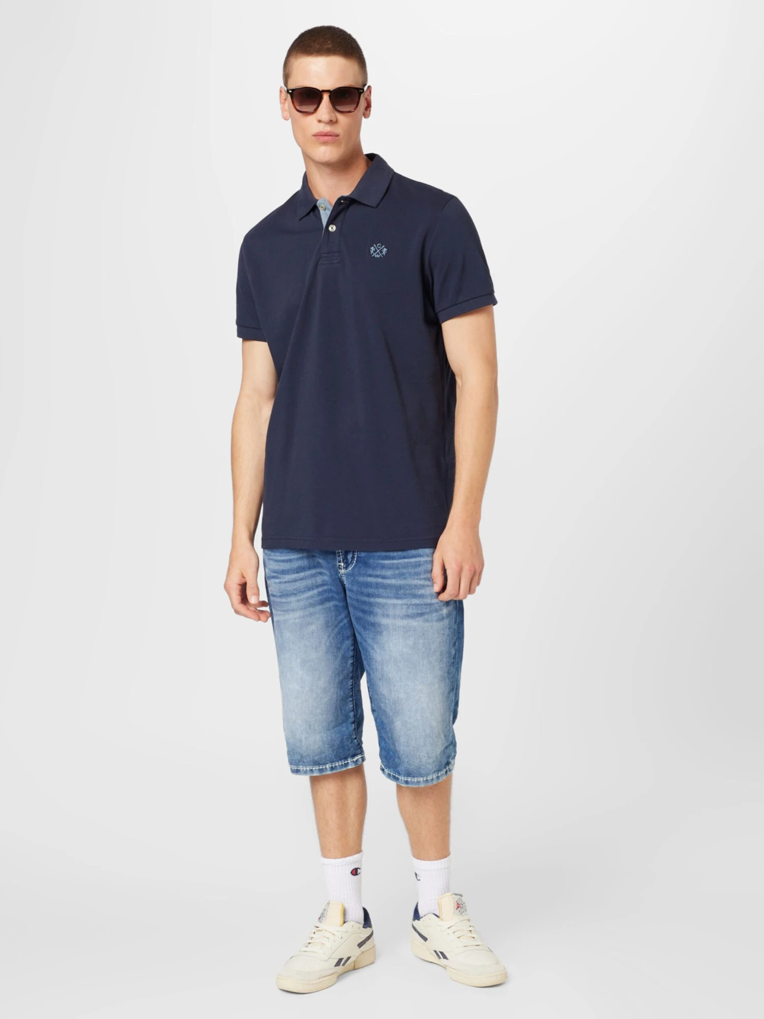 Camp David Polos T-Shirt Homme Bleu / Bleu Marine 7 Camp David Polos T-Shirt Homme Bleu / Bleu Marine – Image 5