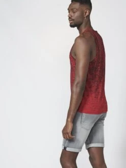 Koroshi Débardeurs T-Shirt Homme Melon -F4NT4STIC Soldes 9e3dae4c04cd42214ae0b62afe3baede