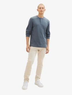 Tom Tailor T-shirts à Manches Longues T-Shirt Homme Bleu-gris -F4NT4STIC Soldes a07fbd530efce0a2b374578ce0a309bd