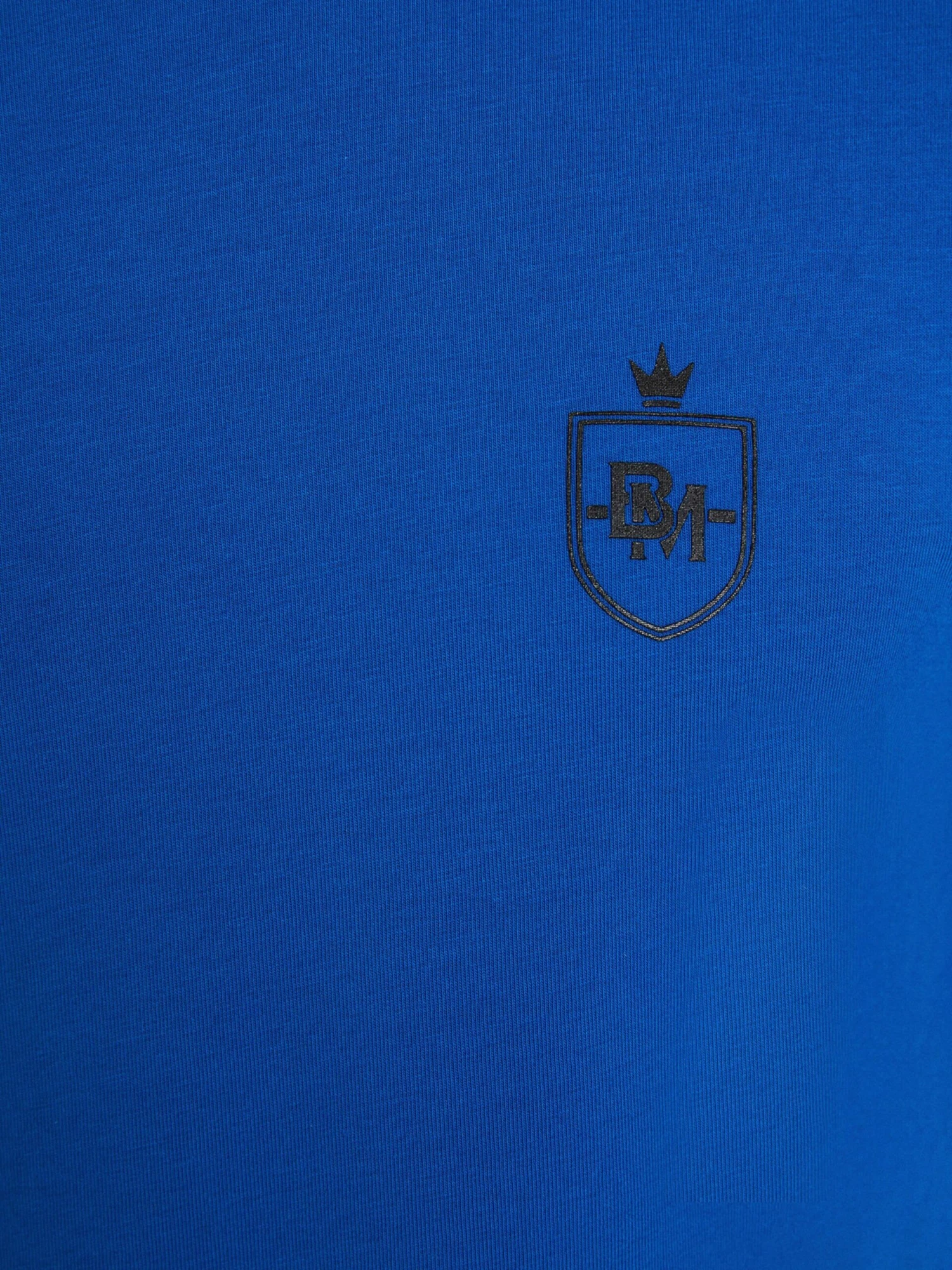 BERSHKA T-shirts T-Shirt Homme Bleu Roi 8 BERSHKA T-shirts T-Shirt Homme Bleu Roi – Image 6