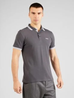 Boss Green Polos T-Shirt Paddy Homme Gris / Gris Clair / Gris Foncé -F4NT4STIC Soldes a0d8985e7cd6fc1858d7bfdc7b351e93