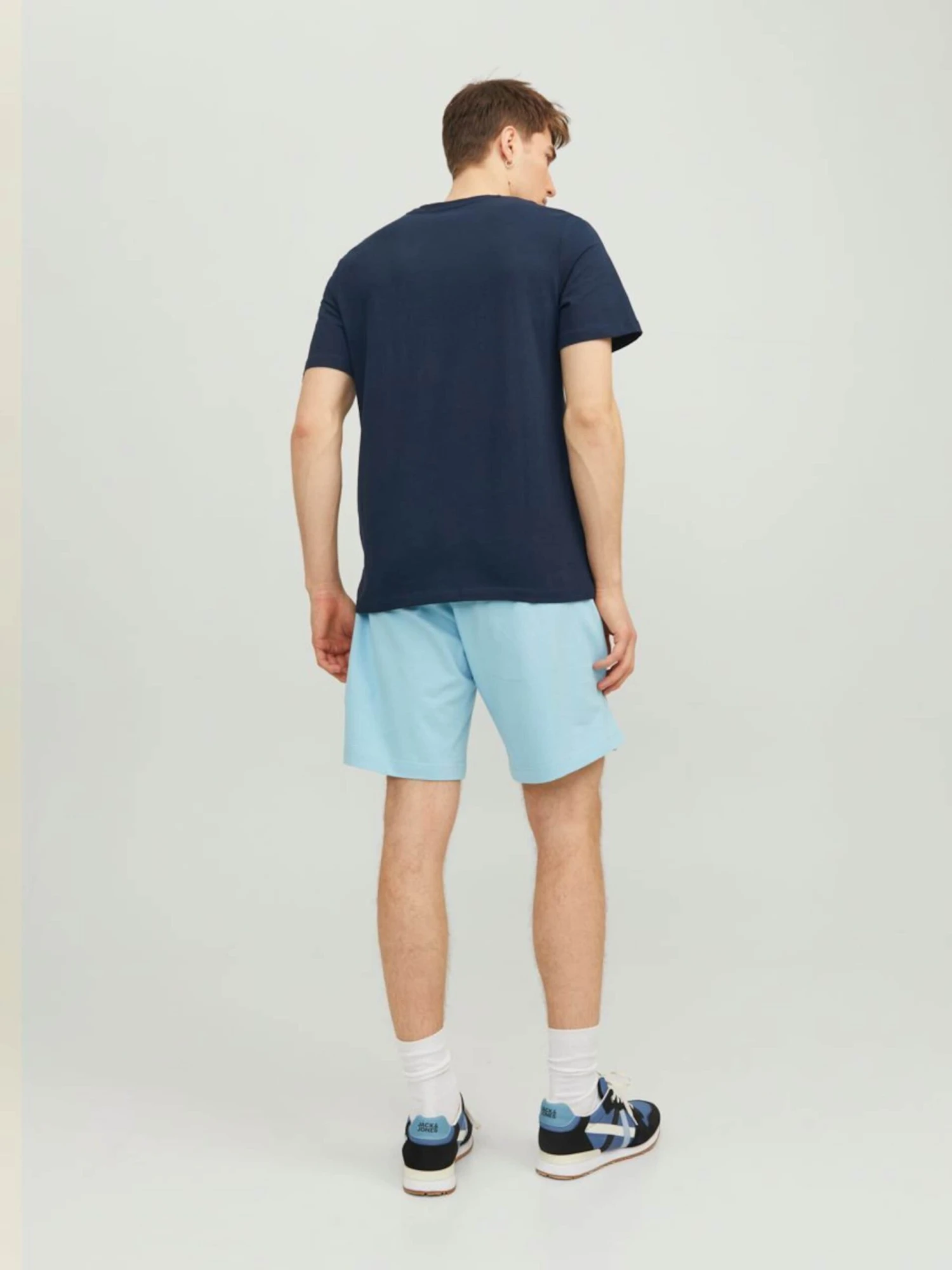 Jack & Jones T-shirts T-Shirt Homme Bleu / Bleu Clair 5 Jack & Jones T-shirts T-Shirt Homme Bleu / Bleu Clair – Image 3