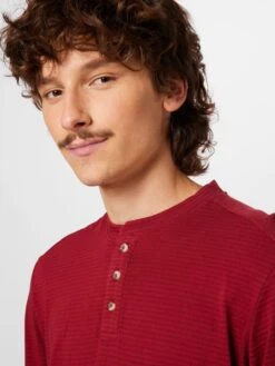 Tom Tailor T-shirts à Manches Longues T-Shirt Homme Rouge -F4NT4STIC Soldes a440b736b89c9f99836a02157b240caa