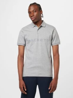 Hackett London Polos T-Shirt Homme Gris / Gris Chiné -F4NT4STIC Soldes a471455dd5e6adda7fe3e523aa3a31b4