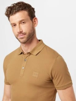 BOSS ORANGE Polos T-Shirt Passenger Homme Camel -F4NT4STIC Soldes a56a28b063708252373c723e2eb30e37