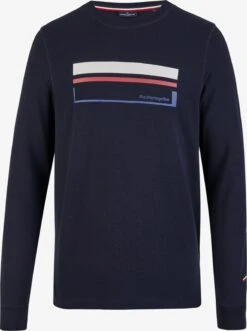 T-shirts à Manches Longues T-Shirt Homme Bleu Nuit