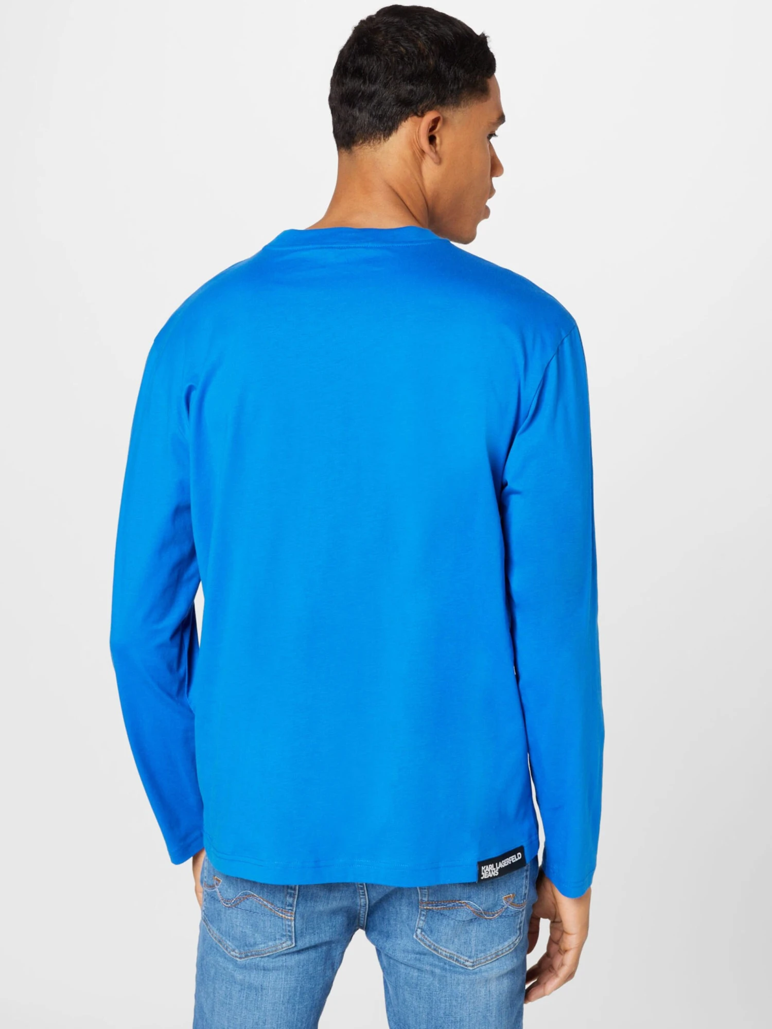 Karl Lagerfeld Jeans T-shirts à Manches Longues T-Shirt Homme Bleu Ciel 6 Karl Lagerfeld Jeans T-shirts à Manches Longues T-Shirt Homme Bleu Ciel – Image 4