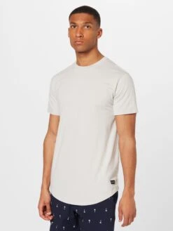 Hollister T-shirts T-Shirt Homme Gris Clair -F4NT4STIC Soldes b277fd5615661bc633699b231ed68848