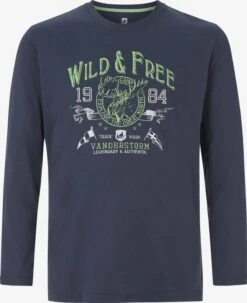 T-shirts à Manches Longues T-Shirt Staaf Homme Bleu