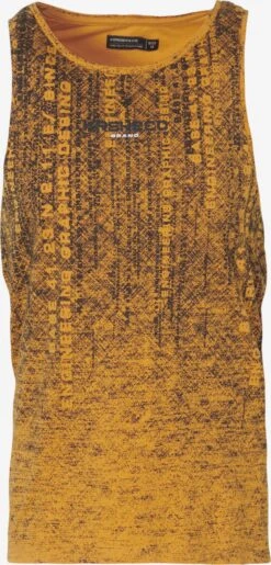 Koroshi Débardeurs T-Shirt Homme Jaune