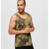 Brandit Débardeurs T-Shirt Homme Vert / Kaki / Olive -F4NT4STIC Soldes b3fe81bd7921bf26b2691a9391580a0b