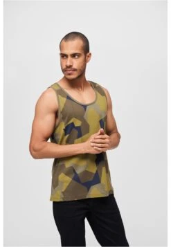 Brandit Débardeurs T-Shirt Homme Vert / Kaki / Olive