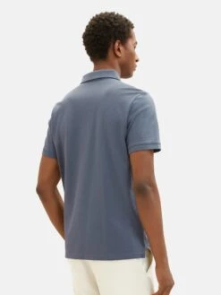 Tom Tailor Polos T-Shirt Homme Bleu Fumé -F4NT4STIC Soldes b53fabf0e144eac3894fc1350d5b7a33