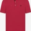 Polos T-Shirt LEO Homme Rose Foncé -F4NT4STIC Soldes b9dc7fd9b3df681fbb25a093fbe87273