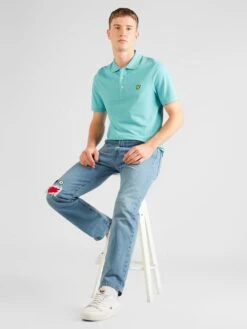 Lyle & Scott Polos T-Shirt Homme Aqua -F4NT4STIC Soldes bc6f8df1205f2f79f11dbfc1cd39d2ad