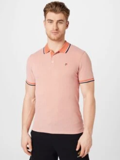 Jack & Jones Polos Coupe Regular T-Shirt Win Homme Pêche -F4NT4STIC Soldes be2368fa12a586bb19b97ee20a5e7982