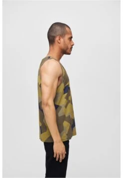 Brandit Débardeurs T-Shirt Homme Vert / Kaki / Olive -F4NT4STIC Soldes bfc005de214c58cc0426758dd2964793