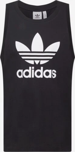 Adidas Originals Débardeurs T-Shirt Trefoil Homme Noir