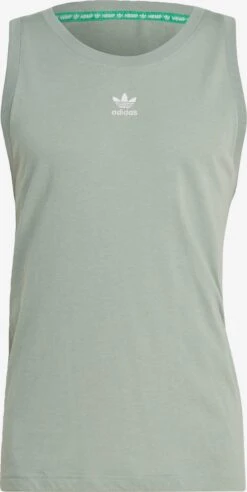 Adidas Originals Débardeurs T-Shirt Homme Vert Clair