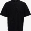 Only & Sons T-shirts T-Shirt Berkeley Homme Noir -F4NT4STIC Soldes d3462e20ac37793a24bb483a1fa8c336